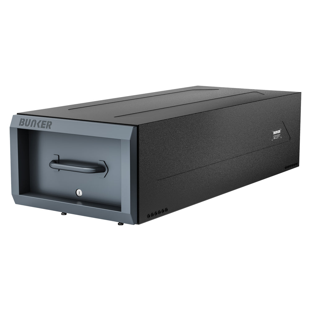 BUNKER S1 diepe opberglade, grijs