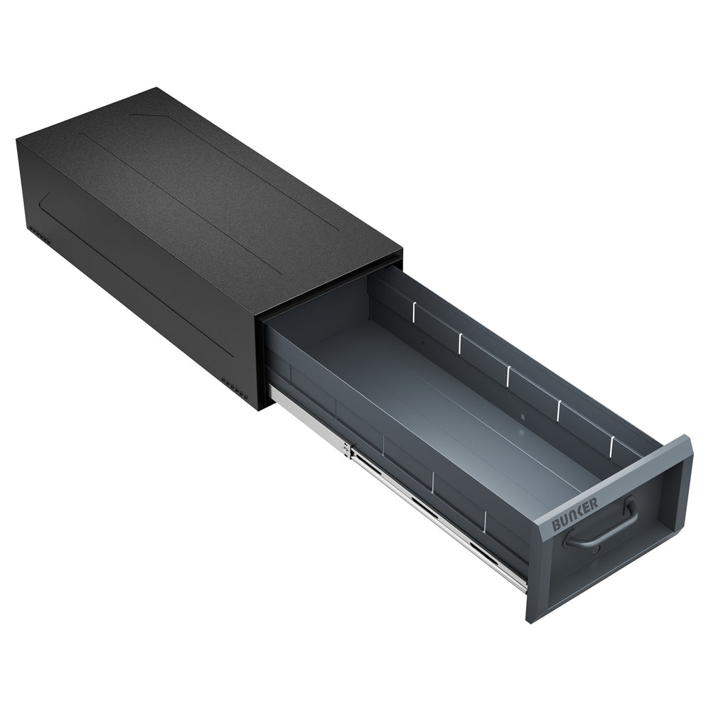 BUNKER S1 diepe opberglade, grijs