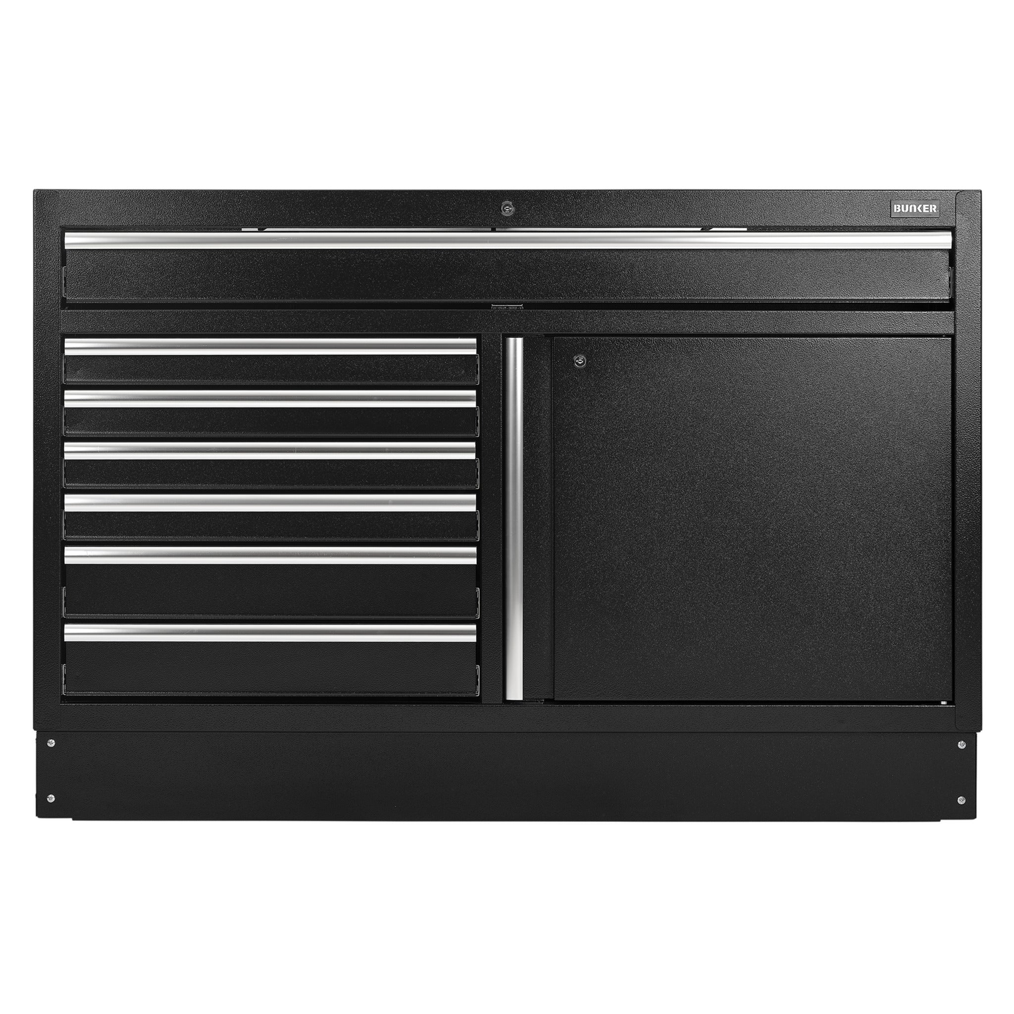 BUNKER modulaire vloerkast, 7 laden, 1360 mm