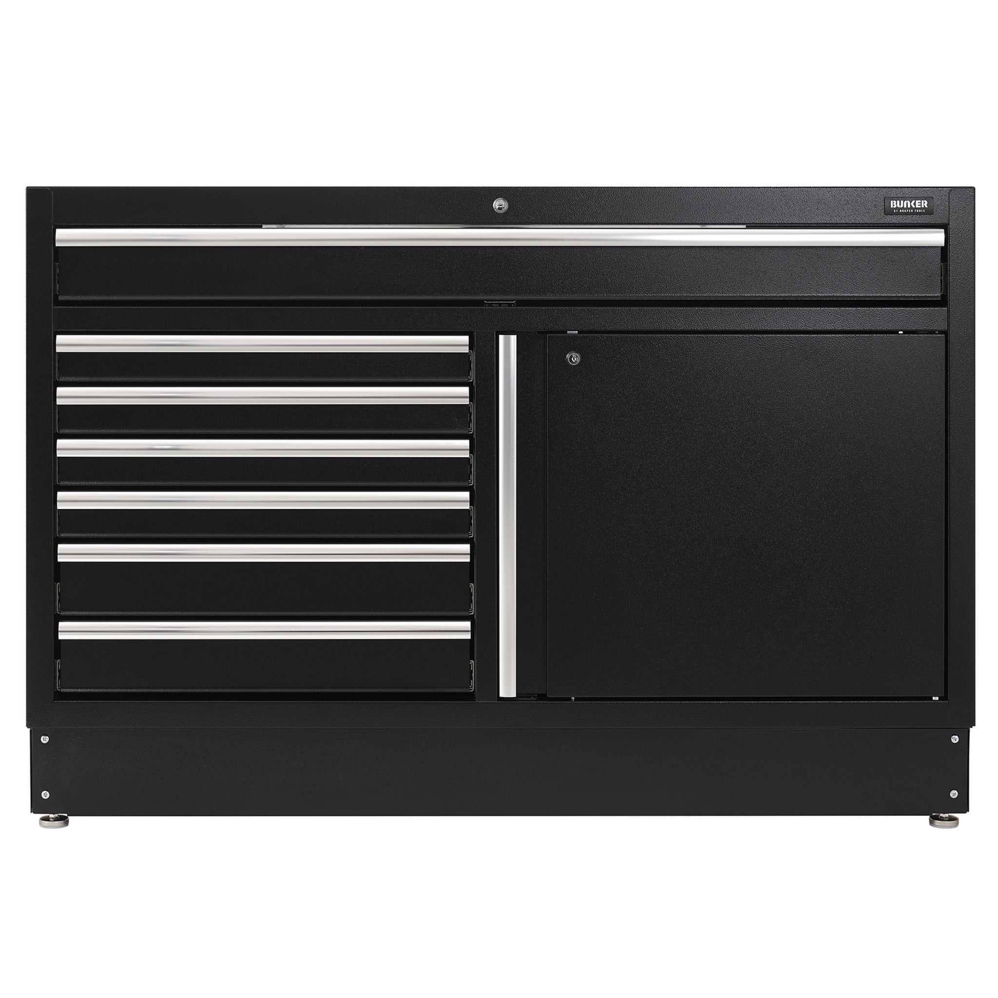 BUNKER modulaire vloerkast, 7 laden, 1360 mm