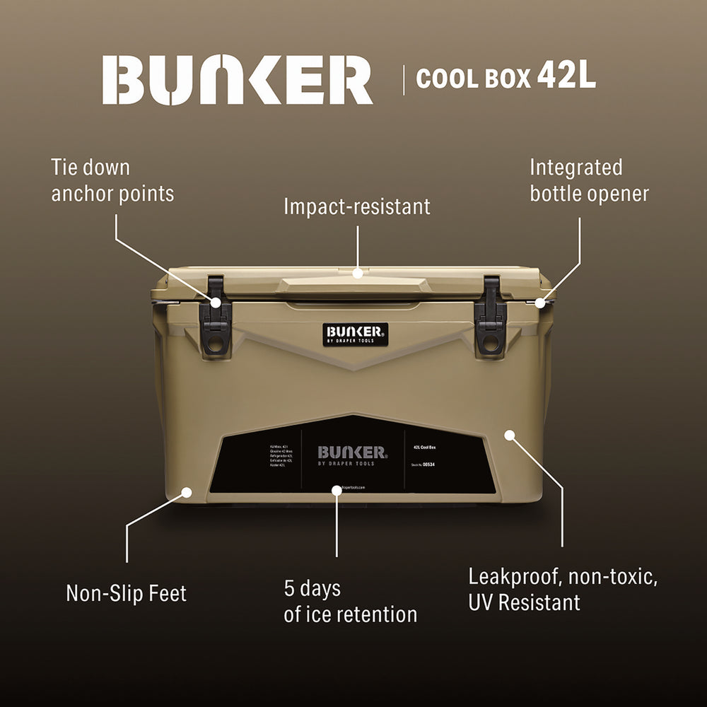 BUNKER Cool Box, 42L