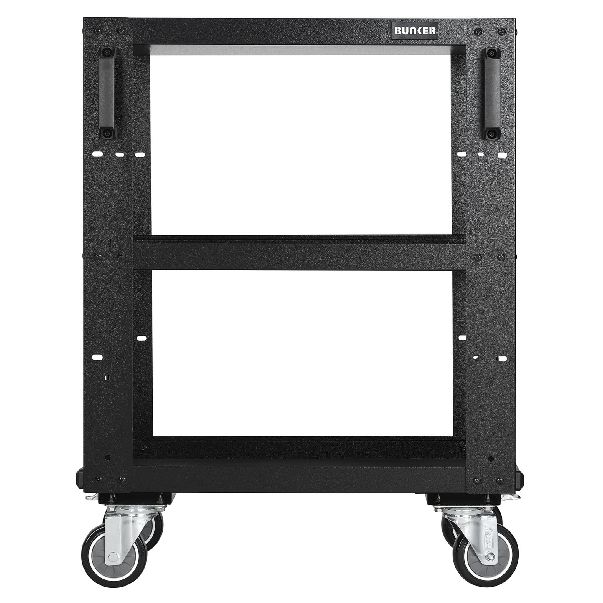 BUNKER modulaire werkplaatstrolley met 3 schappen, 646 mm