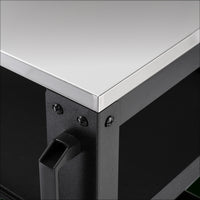BUNKER modulaire werkplaatstrolley met 3 schappen, 646 mm