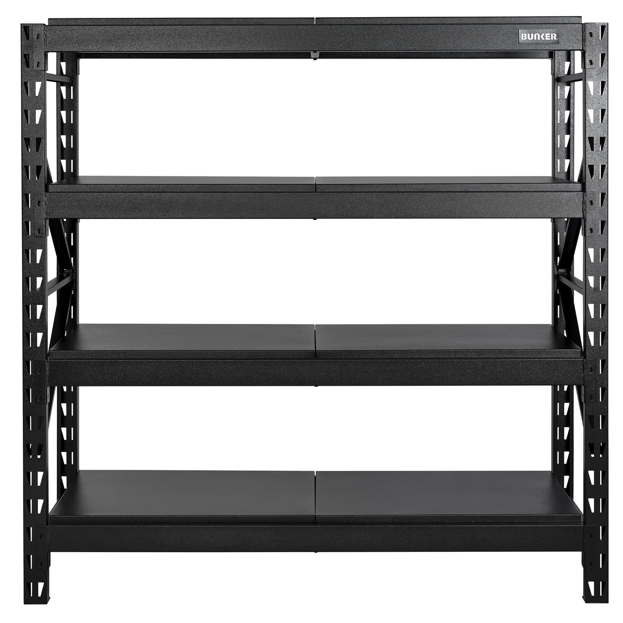 BUNKER 22 Piece 4 Tier Racking, 1600mm