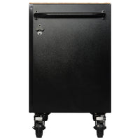 BUNKER gereedschapswagen/werkbank met 15 laden, 182 cm, grijs