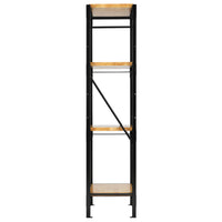 BUNKER modulair opbergrek met hardhouten planken, 21-delig, 750 mm