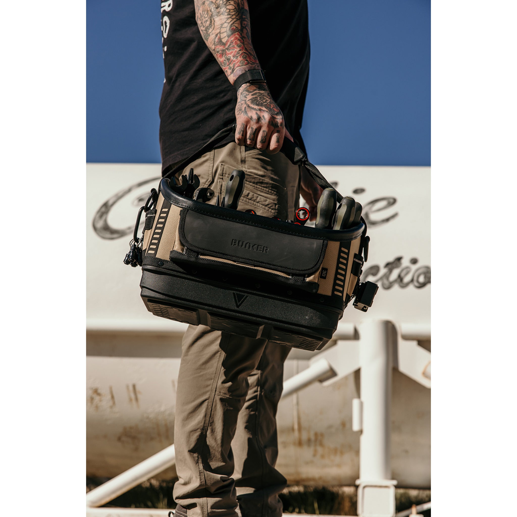 BUNKER x Velocity Open Tote