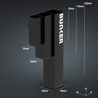 BUNKER Magnetic Cable Tie Holder (300 Piece)