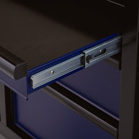 BUNKER gereedschapswagen/werkbank met 7 laden, 86 cm, blauw
