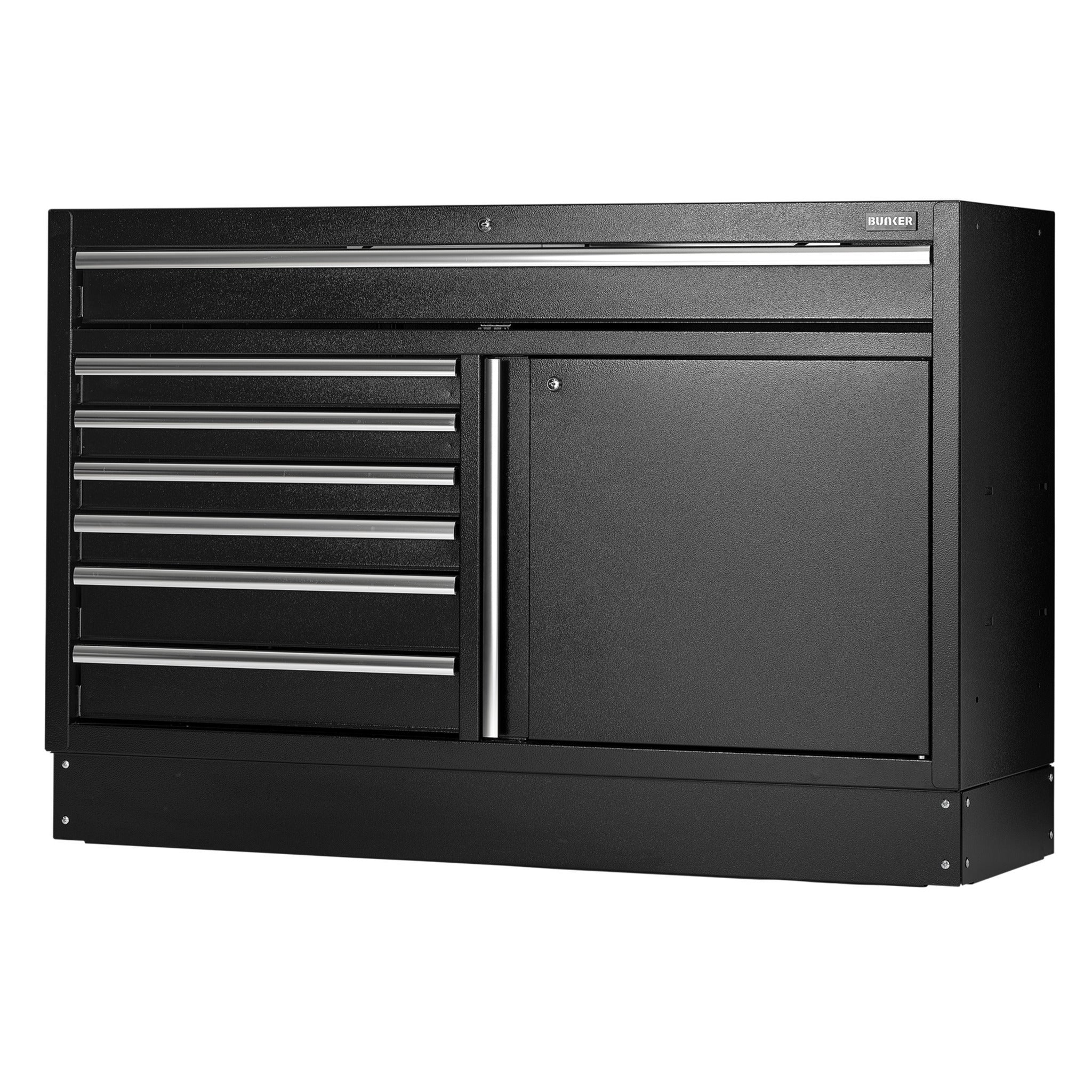 BUNKER modulaire vloerkast, 7 laden, 1360 mm