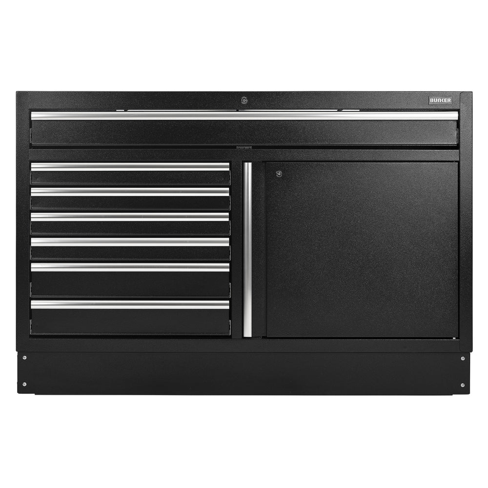 BUNKER modulaire vloerkast, 7 laden, 1360 mm