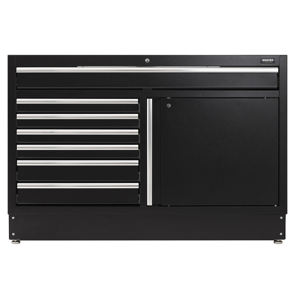 BUNKER modulaire vloerkast, 7 laden, 1360 mm