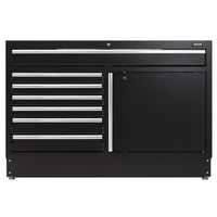 BUNKER modulaire vloerkast, 7 laden, 1360 mm