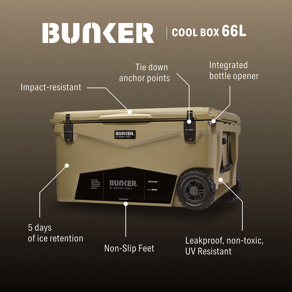BUNKER Cool Box, 66L