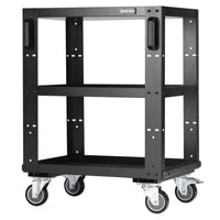 BUNKER modulaire werkplaatstrolley met 3 schappen, 646 mm