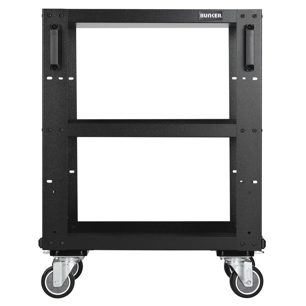 BUNKER modulaire werkplaatstrolley met 3 schappen, 646 mm