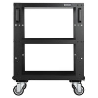 BUNKER modulaire werkplaatstrolley met 3 schappen, 646 mm