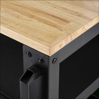 BUNKER modulaire werkplaatstrolley met 3 schappen, 646 mm