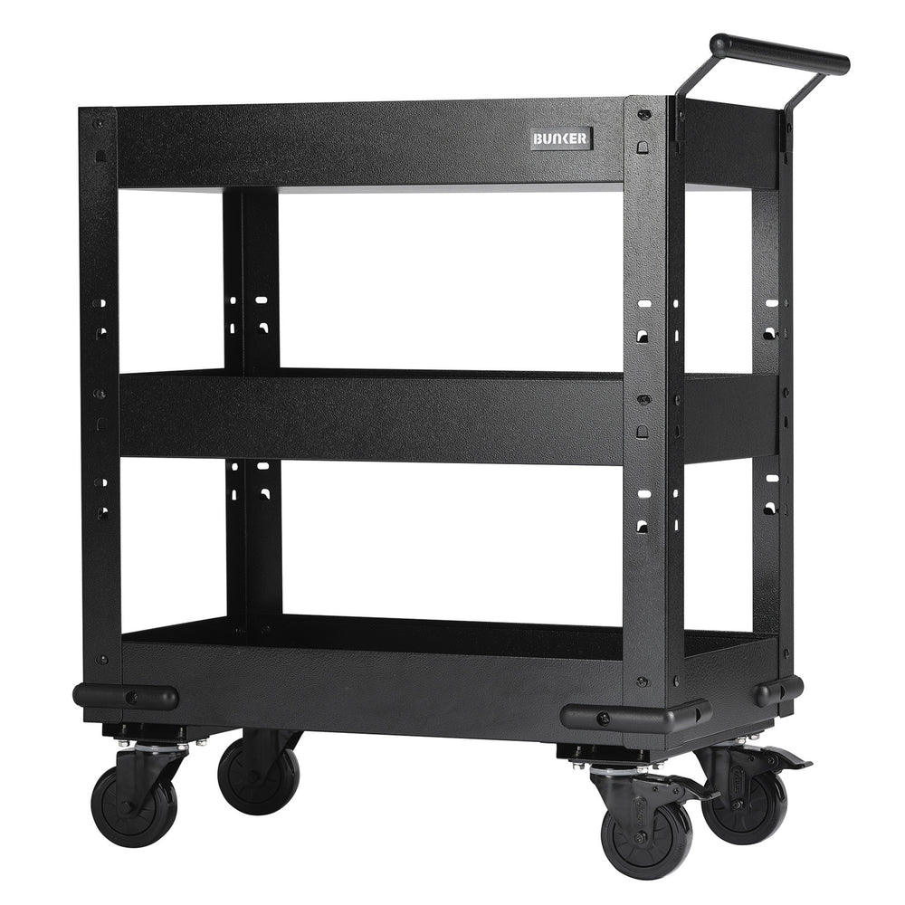 BUNKER 3 Tier Trolley with Pull Handle, 714mm