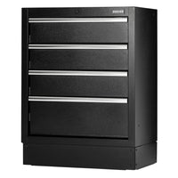 BUNKER modulaire vloerkast, 4 laden, 680 mm