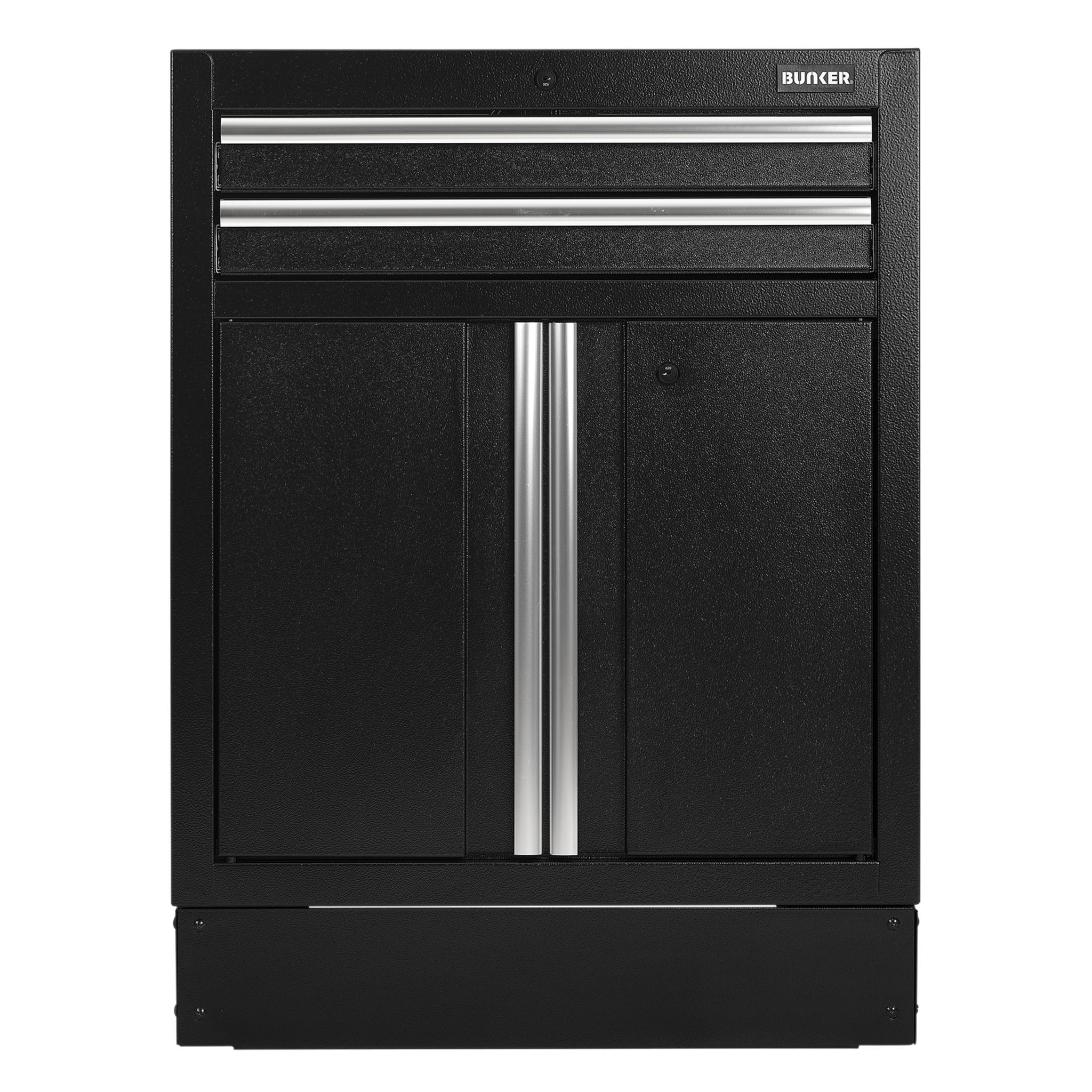 BUNKER Modular Floor Cabinet, 2 Drawer, 2 Door, 680mm