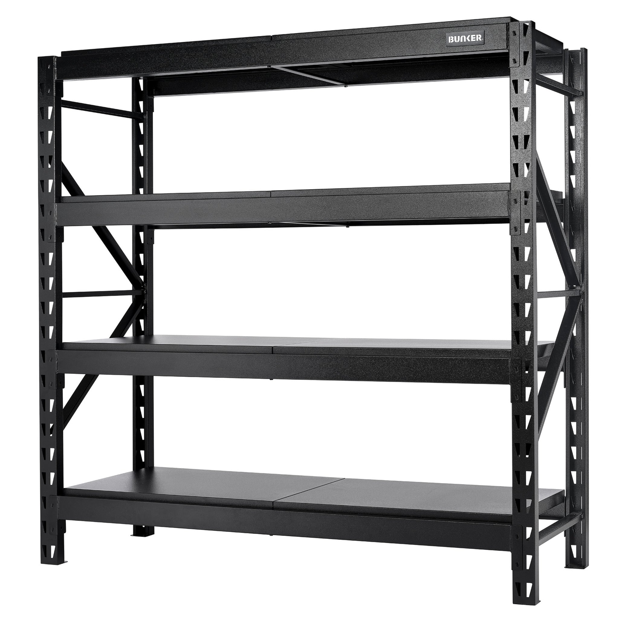 BUNKER 22 Piece 4 Tier Racking, 1600mm