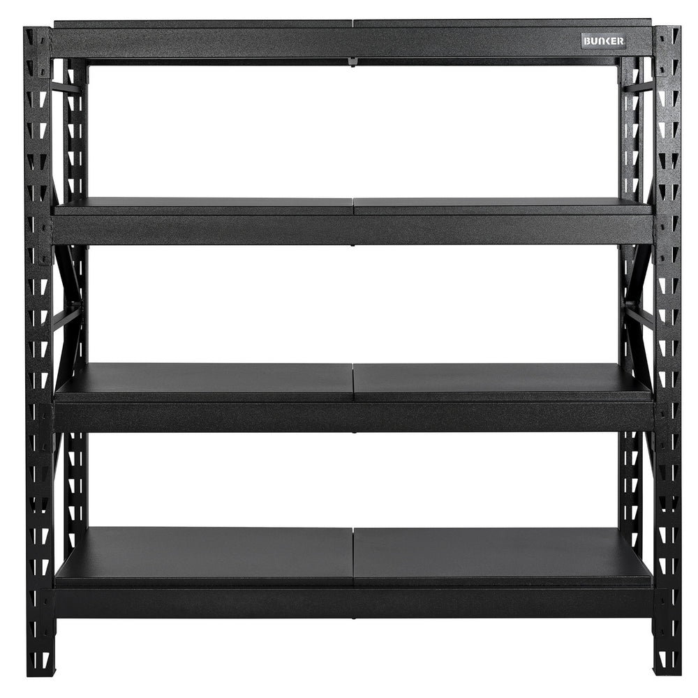 BUNKER 22 Piece 4 Tier Racking, 1600mm