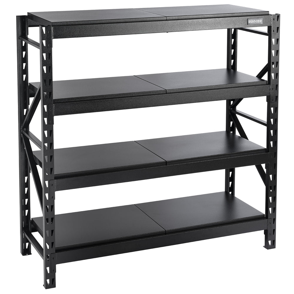 BUNKER 22 Piece 4 Tier Racking, 1600mm