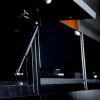 BUNKER modulaire opbergcombinatie met roestvrijstalen werkblad, 14-delig, 2040 mm