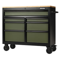 BUNKER gereedschapswagen/werkbank met 7 laden, 86 cm, blauw