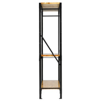 BUNKER modulair opbergrek met hardhouten schappen, 22-delig, 1500 mm