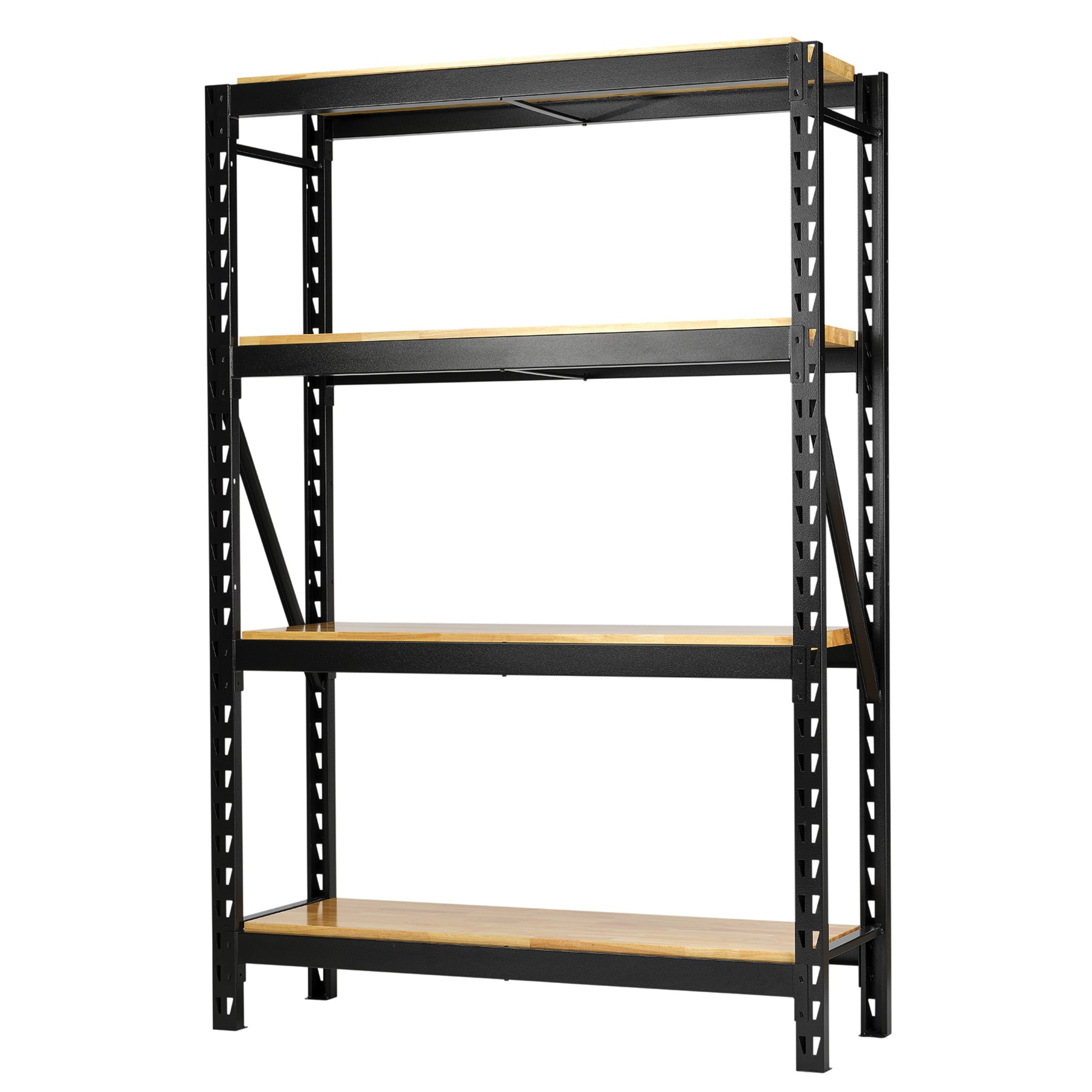 BUNKER 18 Piece Modular 4 Tier Racking with Stainless Steel Shelving, 1500mm