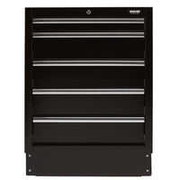BUNKER modulaire vloerkast, 5 laden, 680 mm