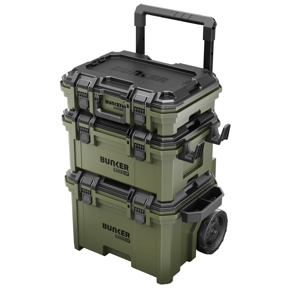 BUNKER Load-Up stapelbare opslagsysteem (9-delig)