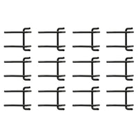 Crochet de rangement double BUNKER (lot de 12)