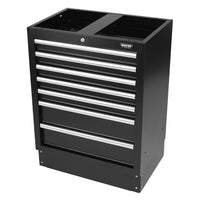 BUNKER modulaire vloerkast met 7 laden, 680 mm