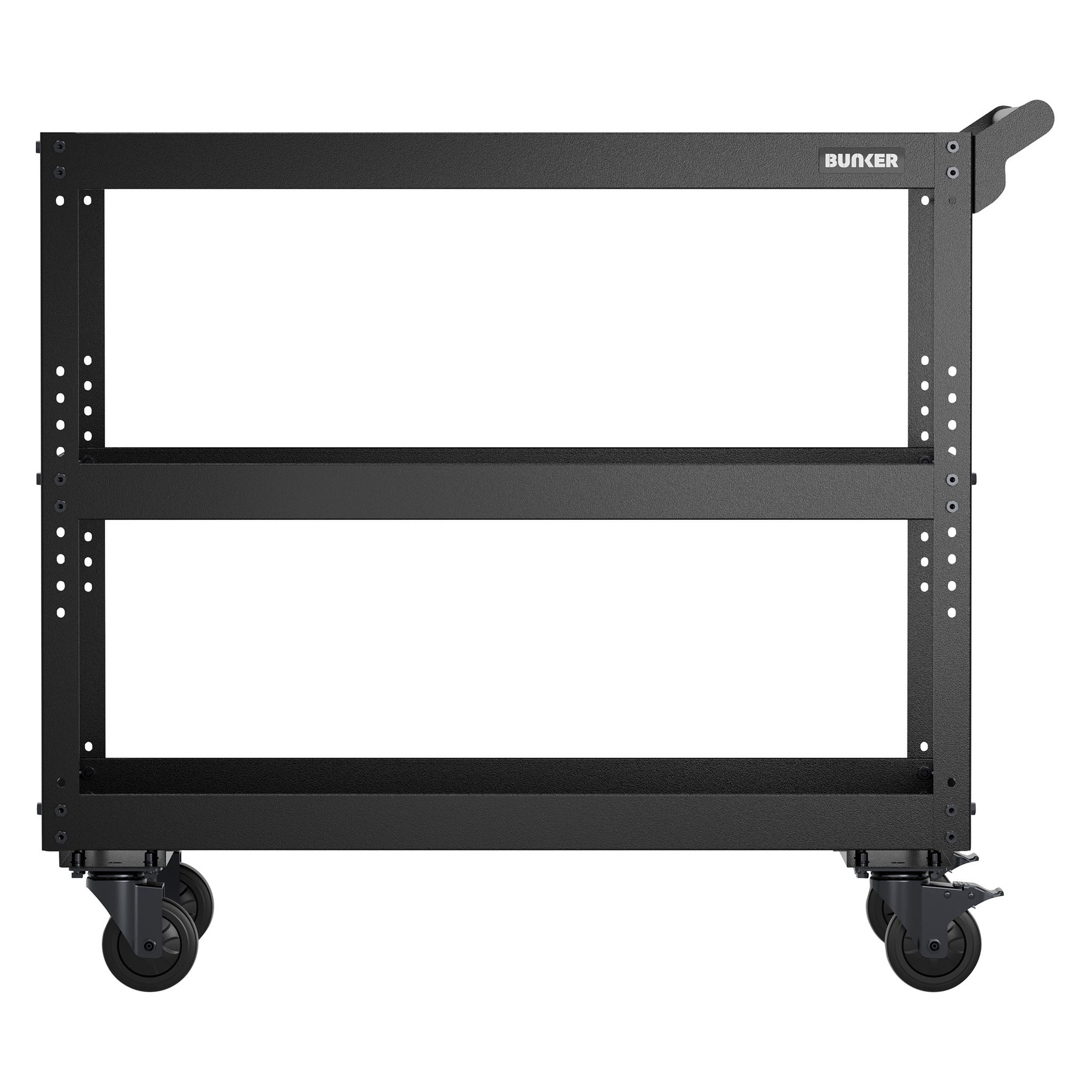 BUNKER 3-Tier Utility Service Cart, 854mm