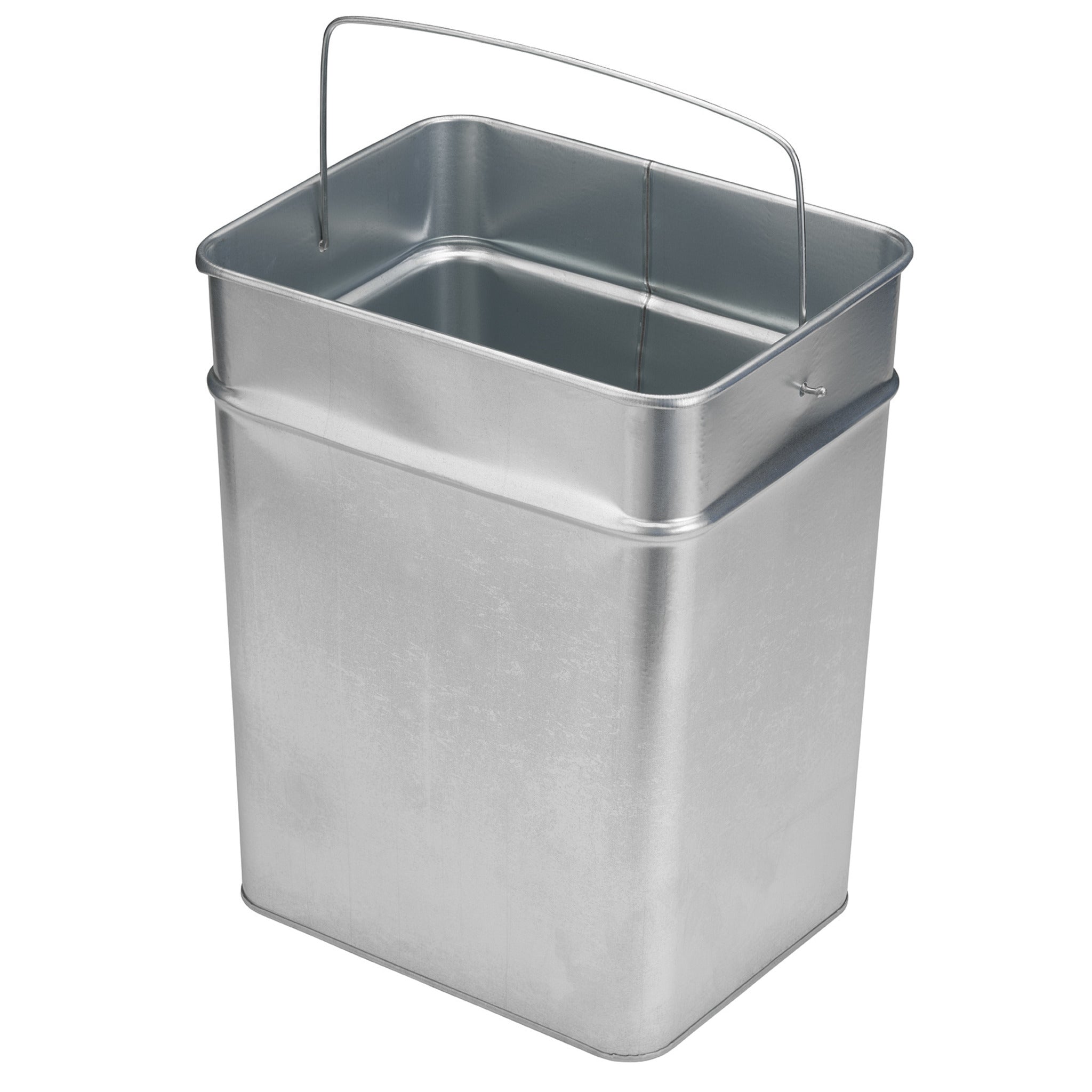 BUNKER Galvanised Trash Bin