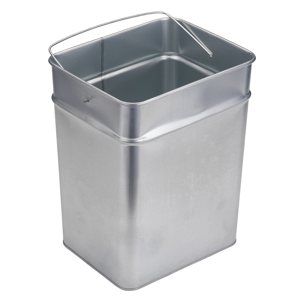 BUNKER Galvanised Trash Bin